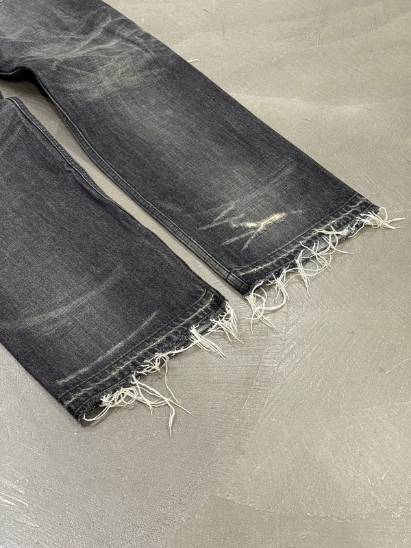 S/S2024 Celine wesley straight-leg distressed jeans
