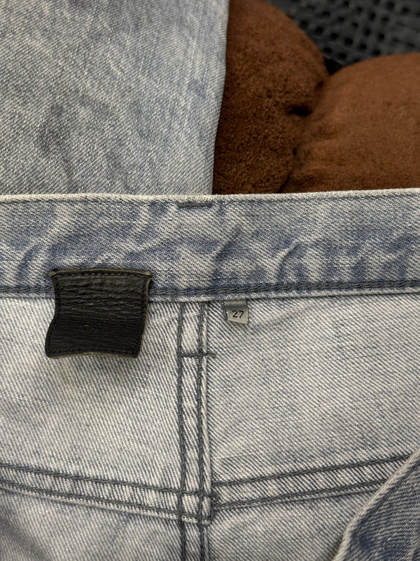 2000s Dior by Hedi Slimane faded jeans