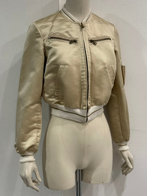 2003 Dolce & Gabbana cropped bomber jacket