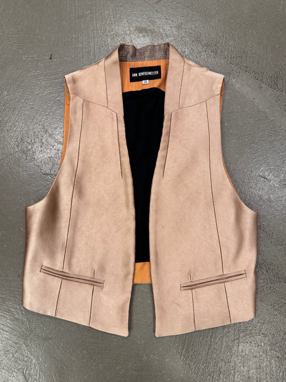 2000s Ann Demeulemeester sample vest