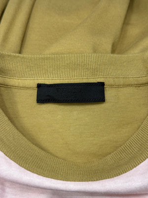 2019 Prada space color block t-shirt