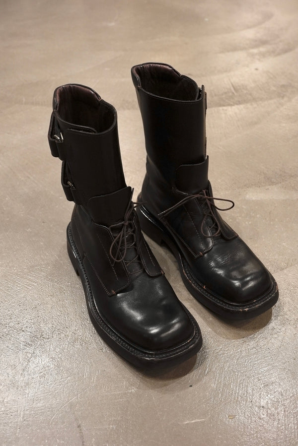 A/W1999 Prada runway combact military boots