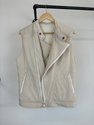F/W 2009 Gucci rider biker padded zipper vest
