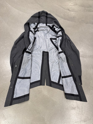 Boris Bidjan Saberi 3M reflective technical raincoat