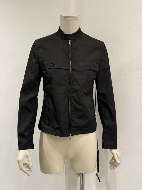 1999 Prada technical zip up jacket with hidden purse