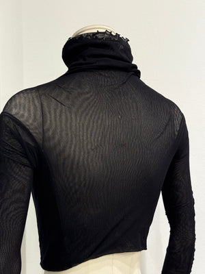 1990s Dolce & Gabbana sheer bluse top