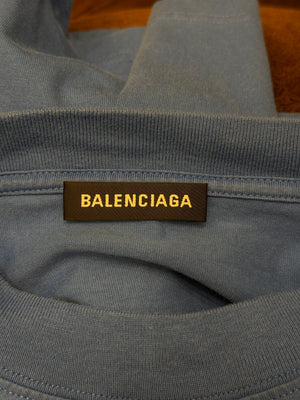 2018 Balenciaga hybrid 2 in 1 shirt t-shirt
