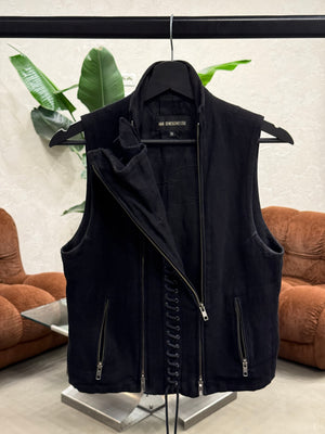 A/W2011 Ann Demeulemeester lace-up wool vest