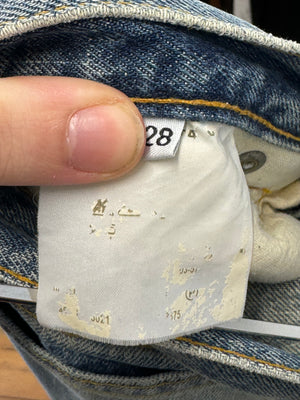 2000s Helmut lang vintage sanded denim