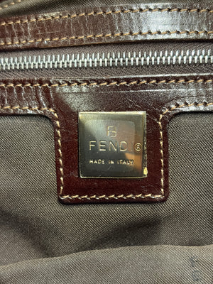 2000 Fendi limited edition embossed hand-beaded Baguette bag