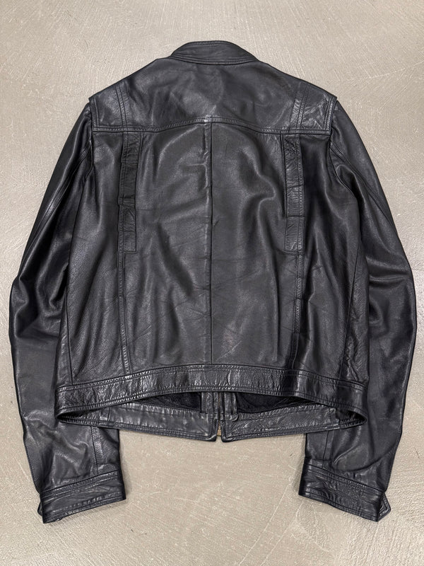 2004 Gucci by Tom Ford moto leather jacket