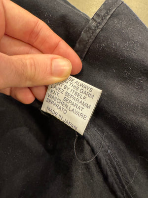 2000s Dior by Hedi Slimane faded raw cotton jacket