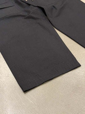 Rick Owens creatch wide cotton cargo pants