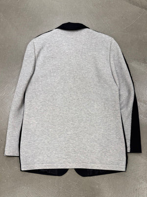 2021 Maison Margiela hybrid tailored single breasted blazer