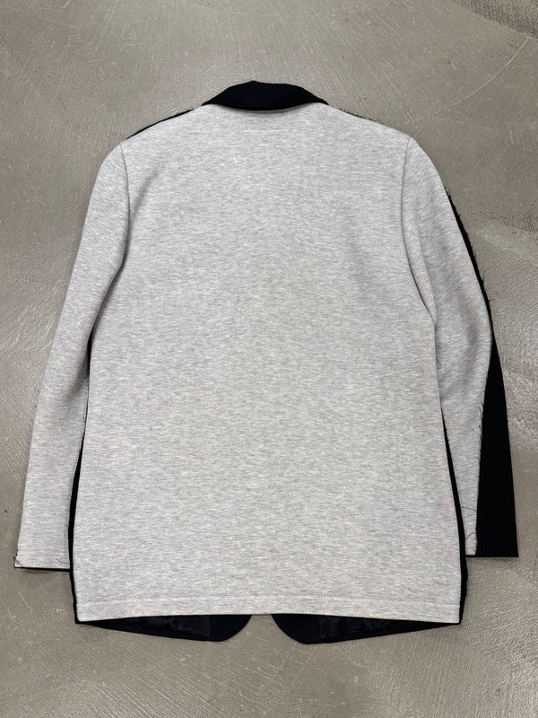 2021 Maison Margiela hybrid tailored single breasted blazer