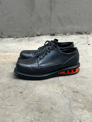 SS1997 Dirk Bikkembergs “Easy Rider” orange derby boots