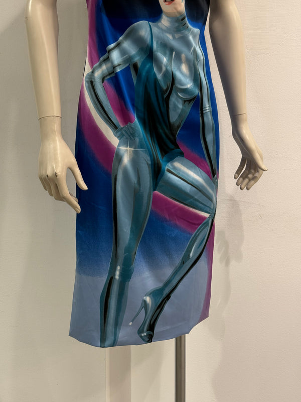 S/S2001 Dolce & Gabbana runway robot dress