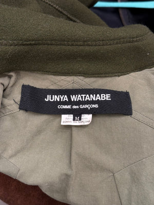 A/W2006 Junya Watanabe runway deconstructed military jacket