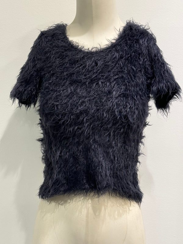 2000s Gianfranco Ferré faux fur top