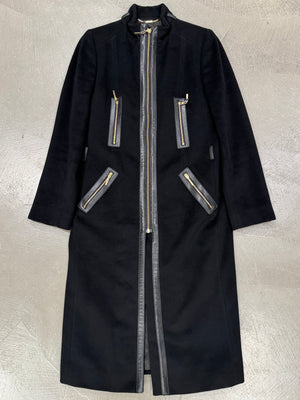 A/W 2000 Gucci by Tom Ford cashmere wool zipper coat
