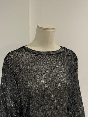 2020 Saint Laurent silver knit
