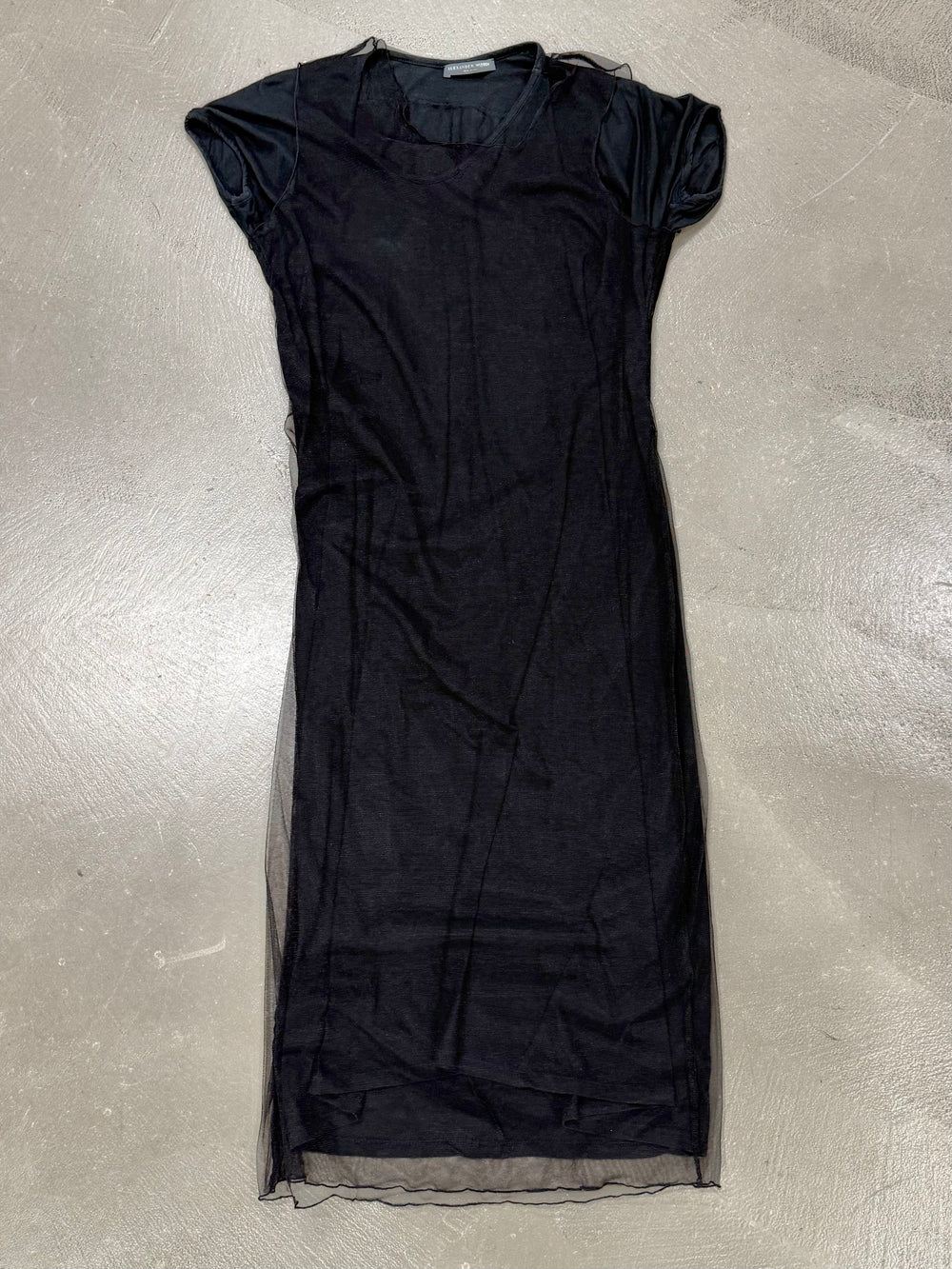 2008 Alexander McQueen double layer dress