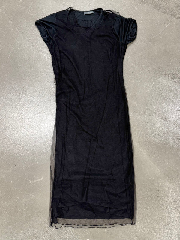 2008 Alexander McQueen double layer dress