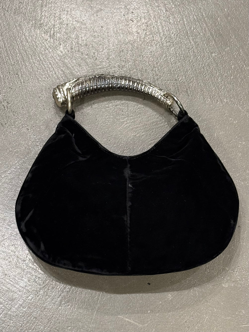 2002 Yves Saint Laurent metal horn mombasa bag