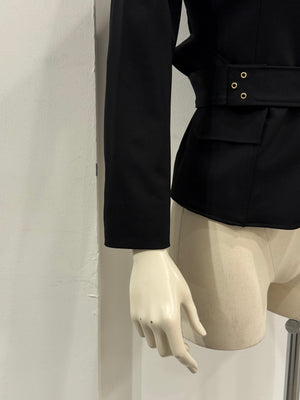 A/W2003 Gucci by Tom Ford belted military jacket