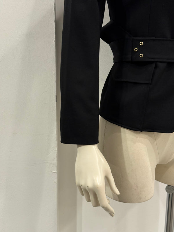 A/W2003 Gucci by Tom Ford belted military jacket