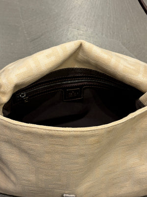 2000 Fendi monogram zucca mama baguette bag