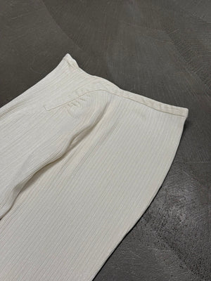 1990s Gianni Versace coated viscose pants