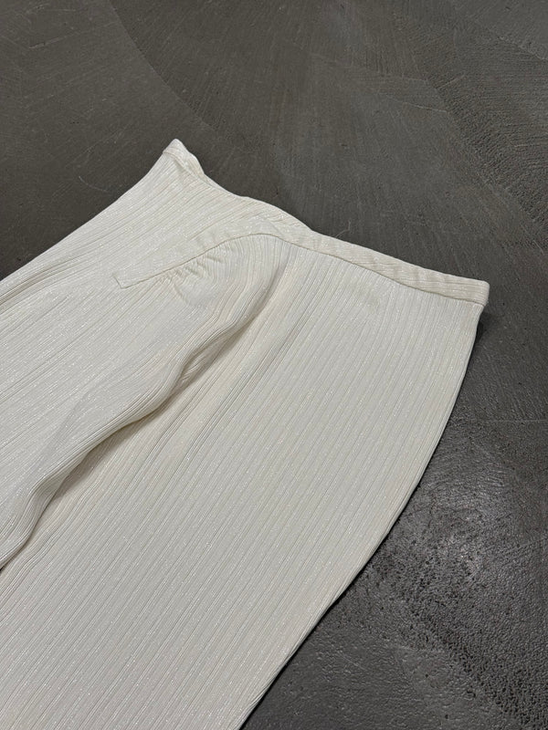 1990s Gianni Versace coated viscose pants