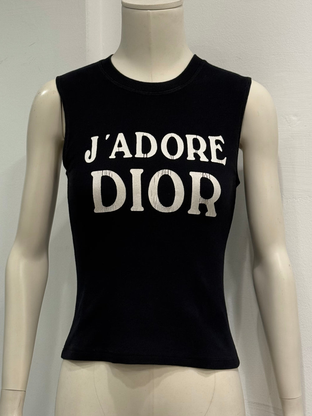 F/W 2002 Christian Dior by John Galliano “J’adore Dior” tank top