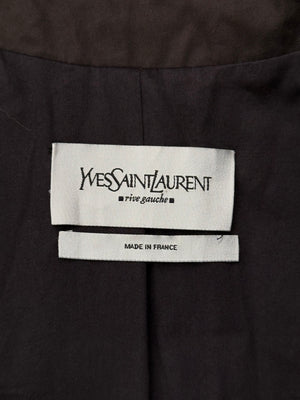 2000s Yves Saint Laurent by Tom Ford Tailored corseted jacket