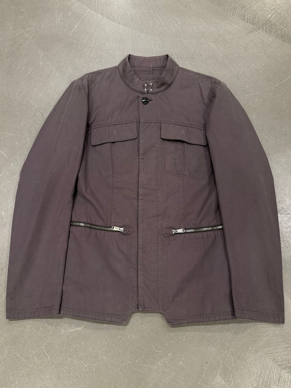 2009 Yves Saint Laurent multi pocket field jacket