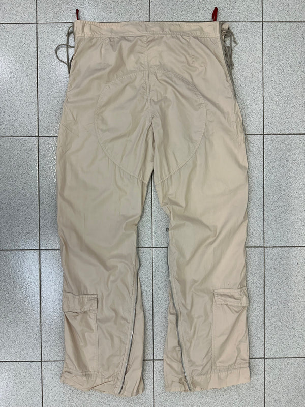 AW1999 Prada zipper laced astro biker cargo pants
