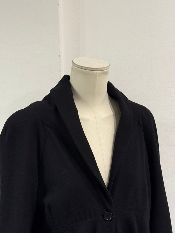 2010 Alexander McQueen draped pocket jacket
