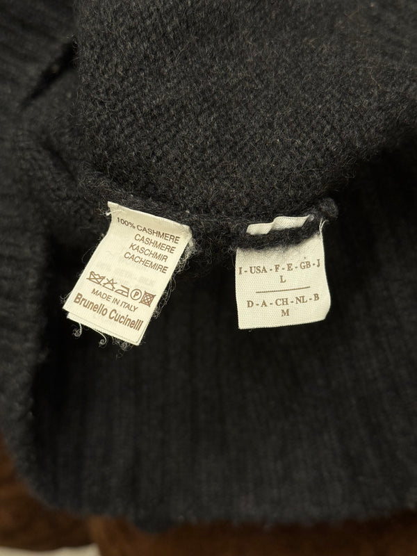 Brunello Cucinelli cashmere hybrid knit