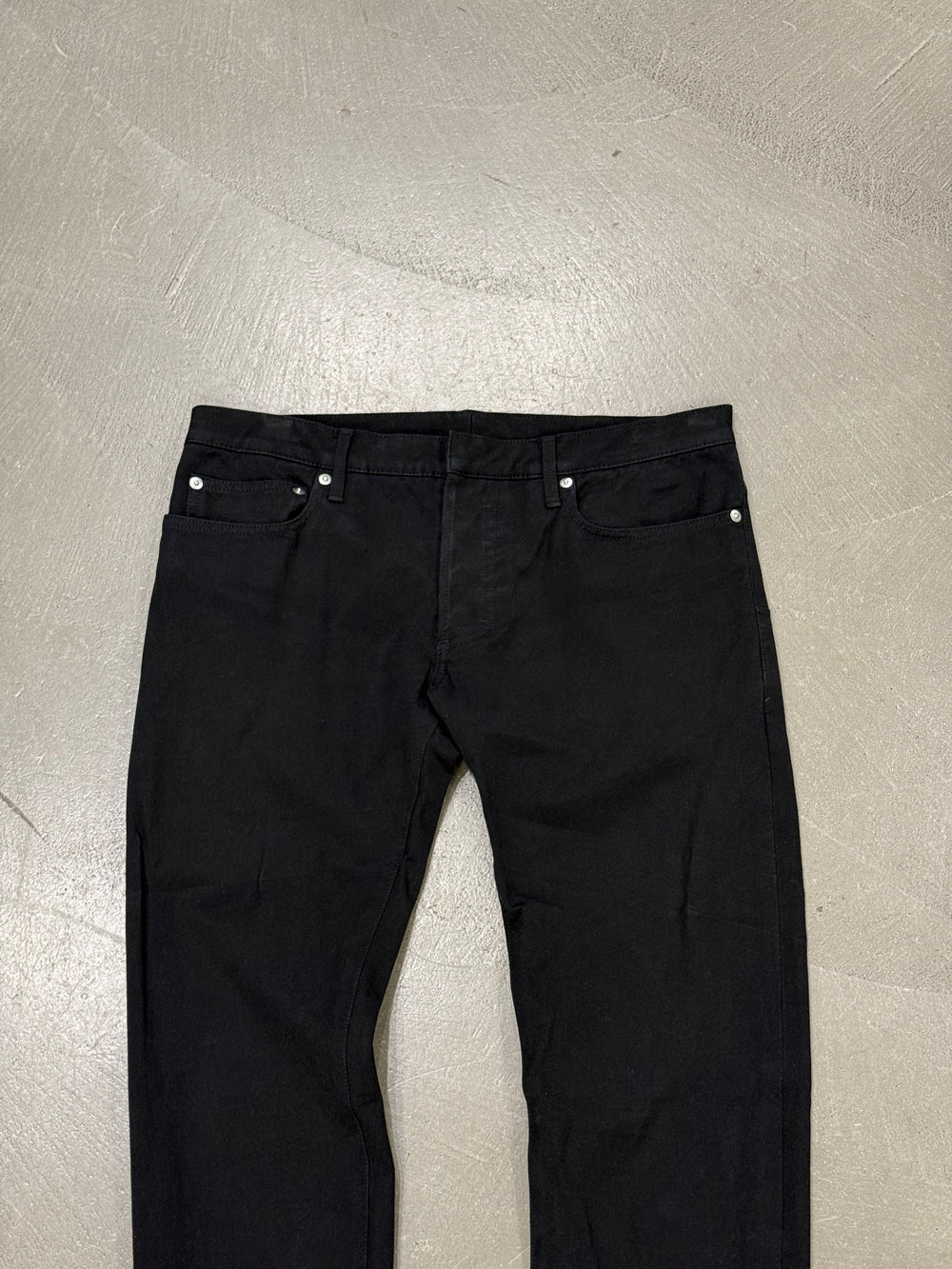2000s Dior black jeans