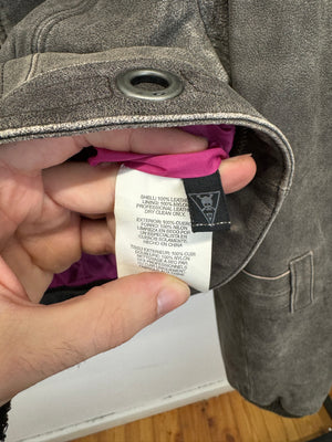 2000s Oakley 2 in 1 modular leather jacket