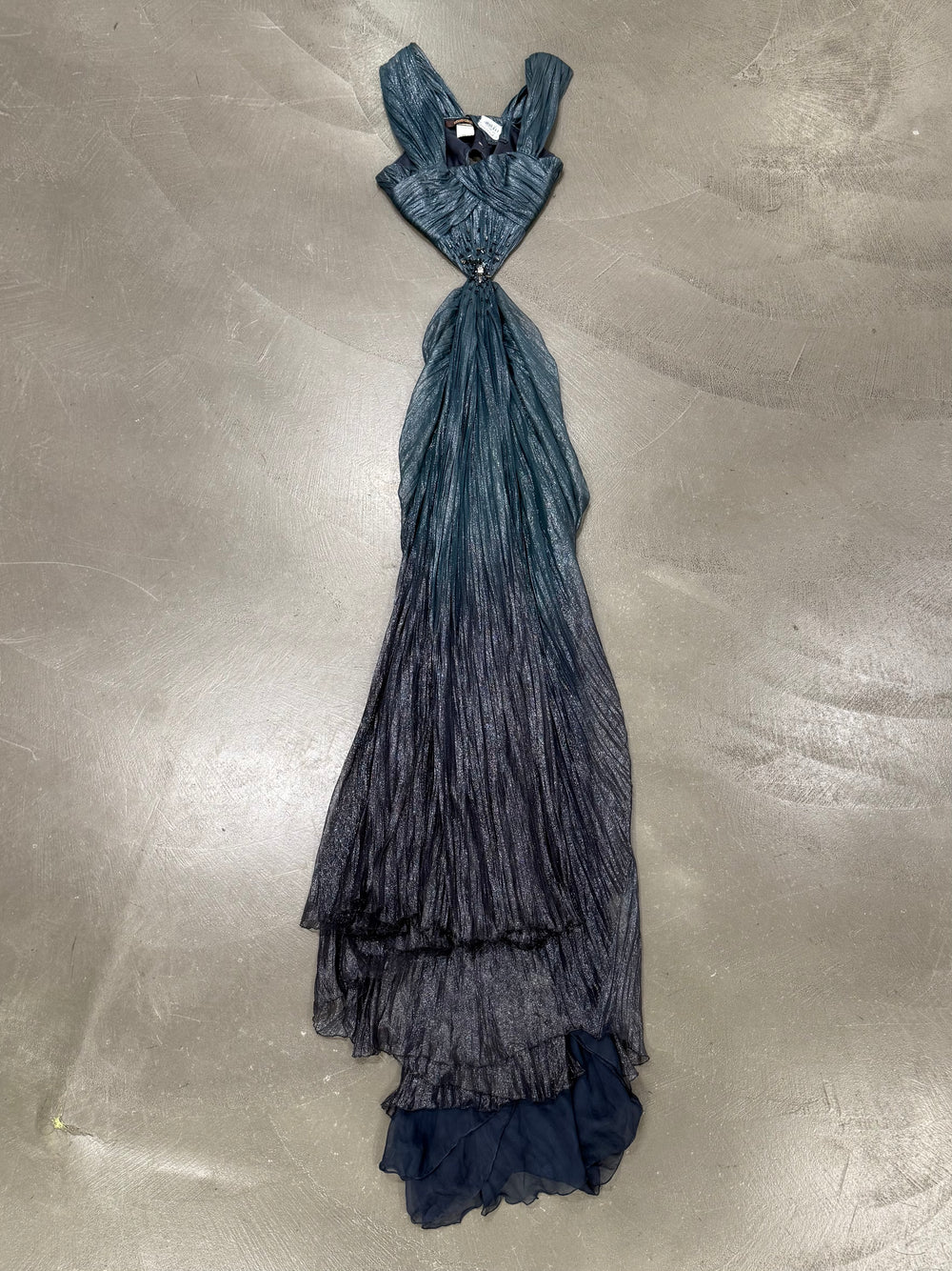 2012 Roberto Cavalli long evening dress