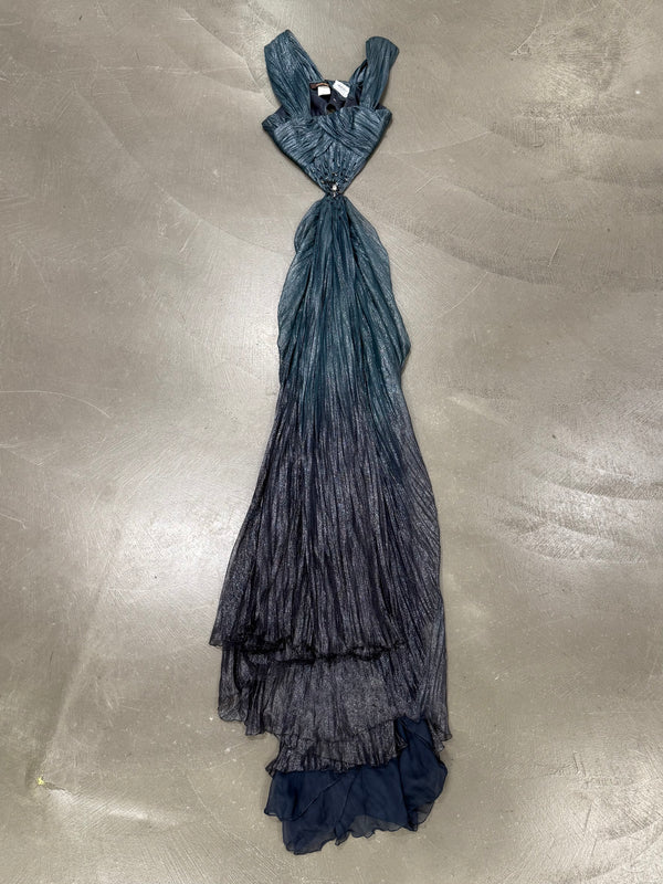 2012 Roberto Cavalli long evening dress