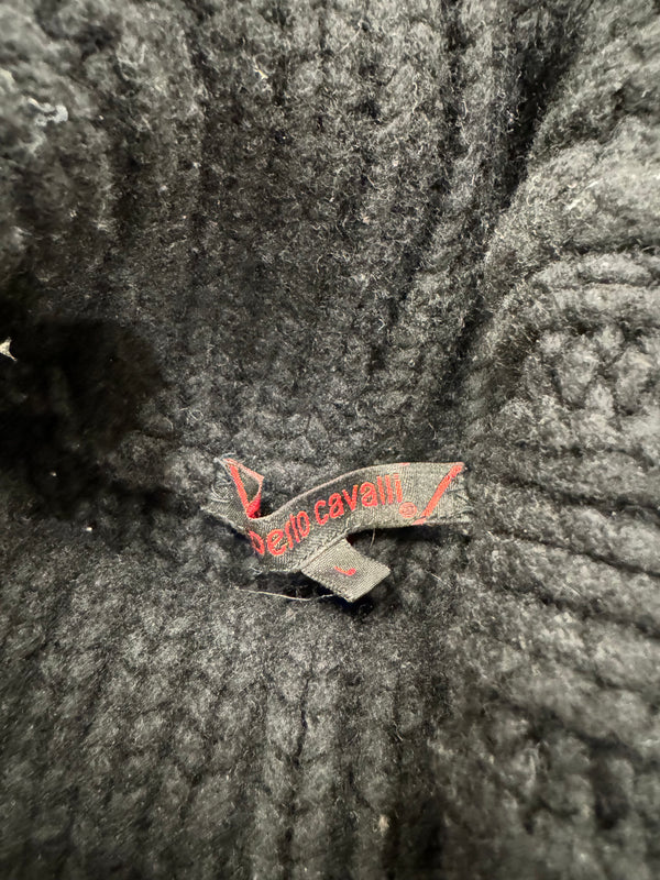 2000s Roberto Cavalli mainline thick paneled knit