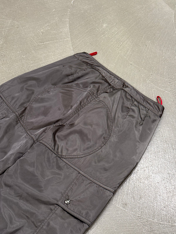 2000s Prada technical nylon cargo pants