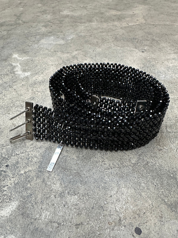 SS2004 Dior Homme by Hedi Slimane Strip Beaded Belt