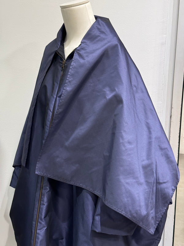 A/W 1991 Dolce & Gabbana iridescent oversized coat