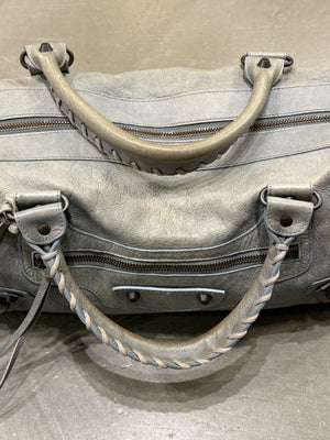 2010S Balenciaga leather bowler City bag