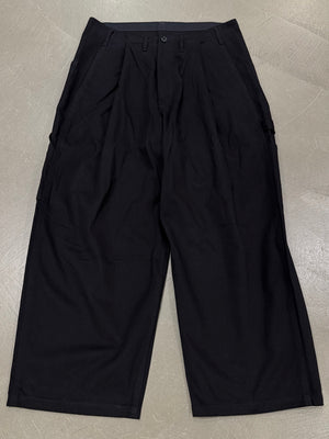 2010s Yohji Yamamoto wide leg pleated trousers
