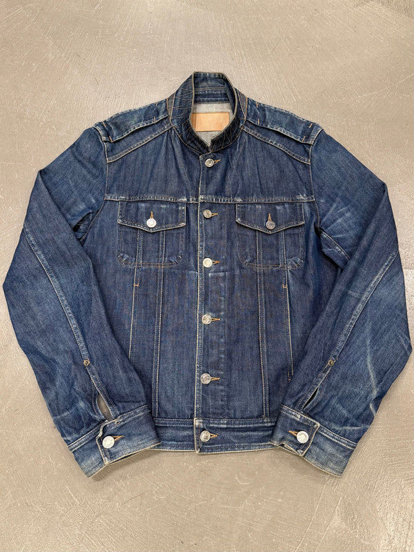 S/S2002 Gucci by Tom Ford dark denim trucker jacket